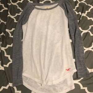 Hollister baseball tee